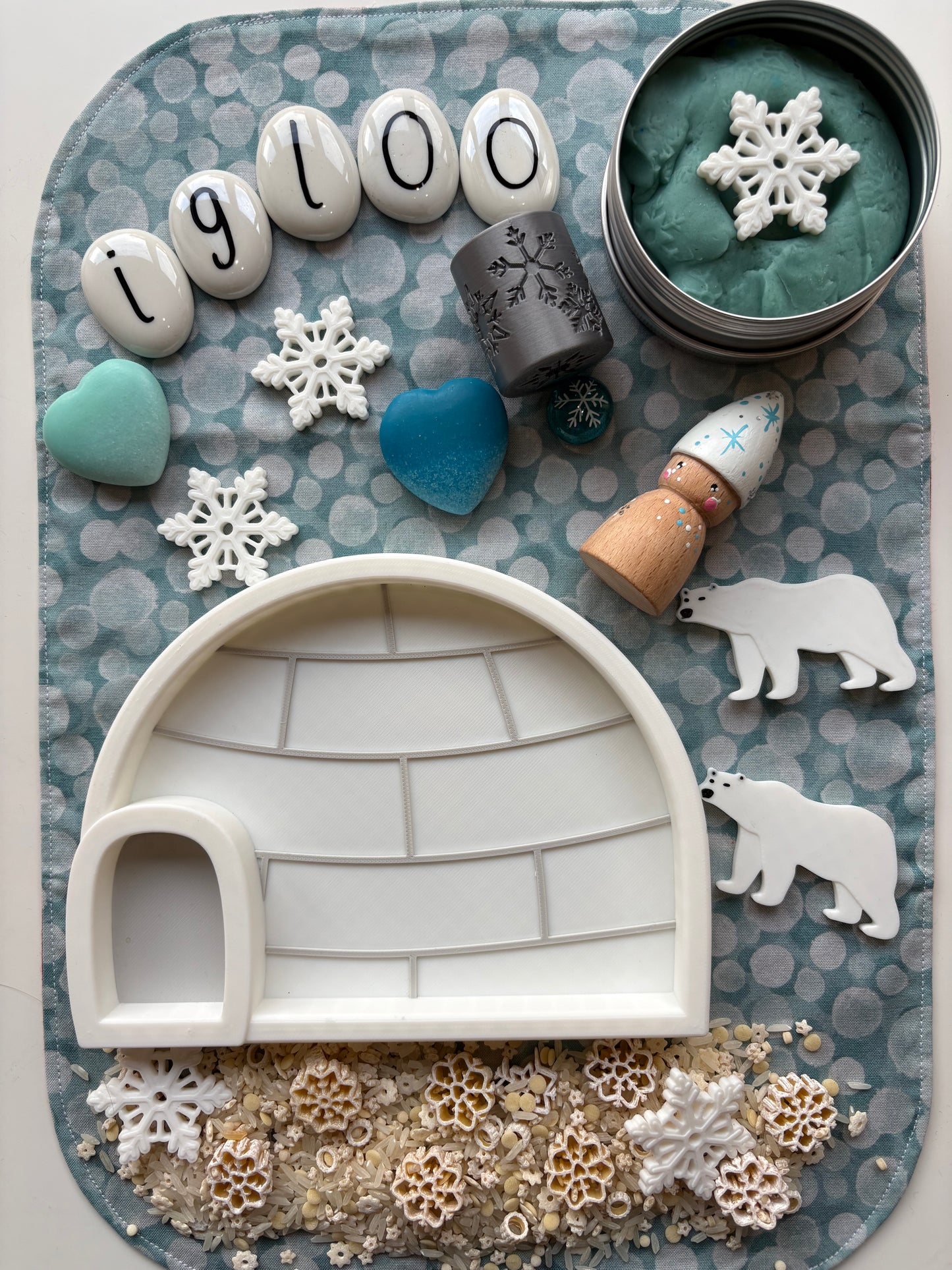 Igloo Sensory Tray