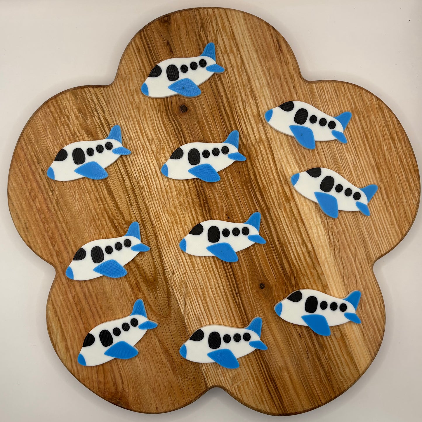 Aeroplane Counting Tokens