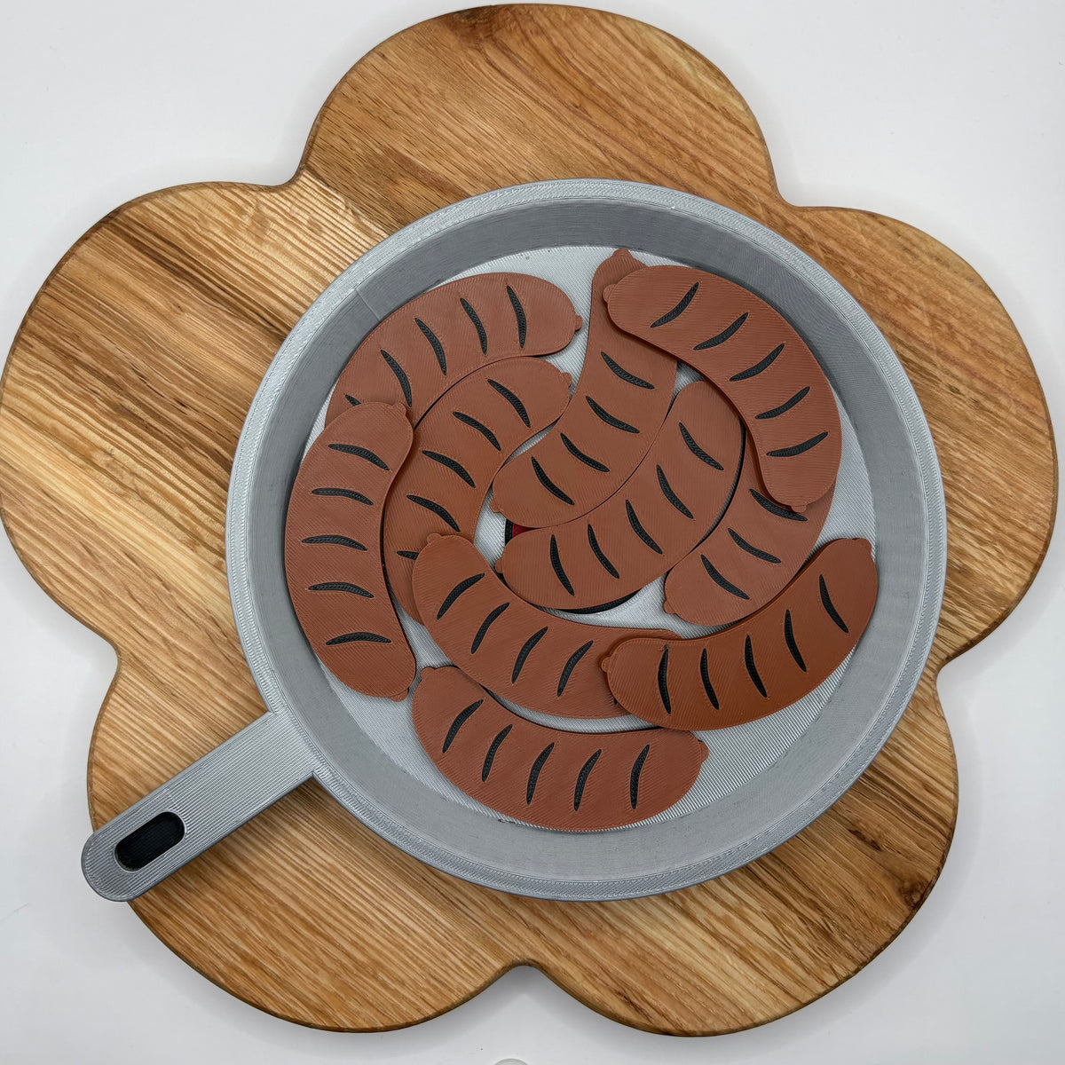 Ten Fat Sausages Sizzling in a Pan Play Set
