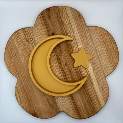 Crescent Moon and Star Sensory Tray