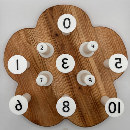 Number Playdough Stamps