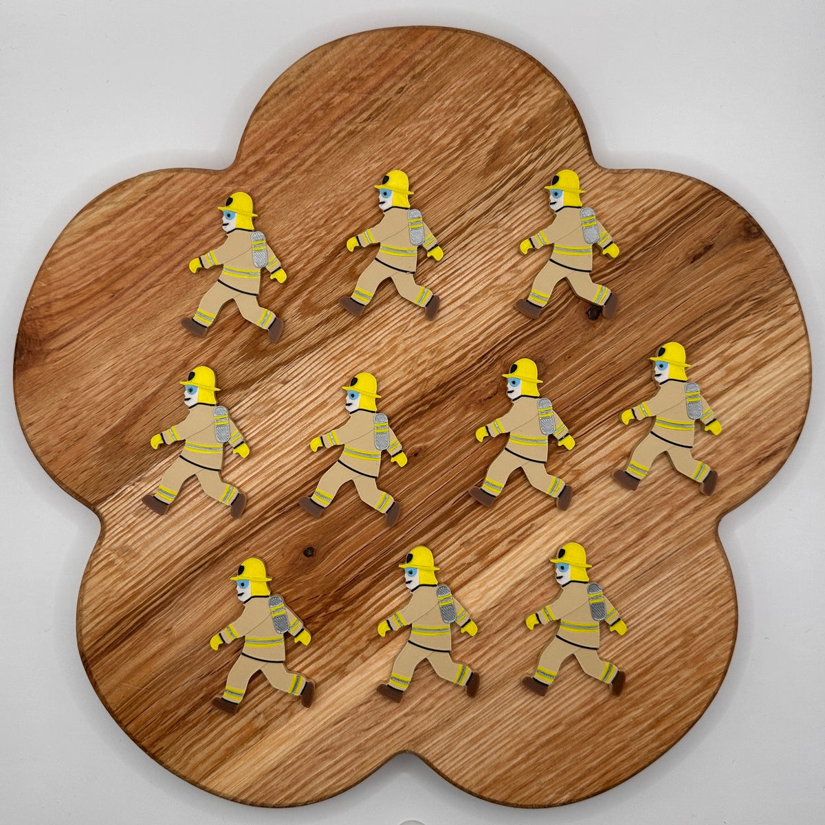 Firefighter Counting Tokens