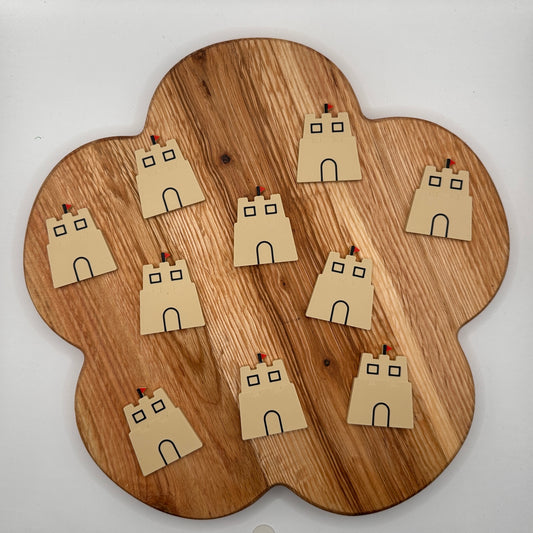Sandcastle Couting Tokens