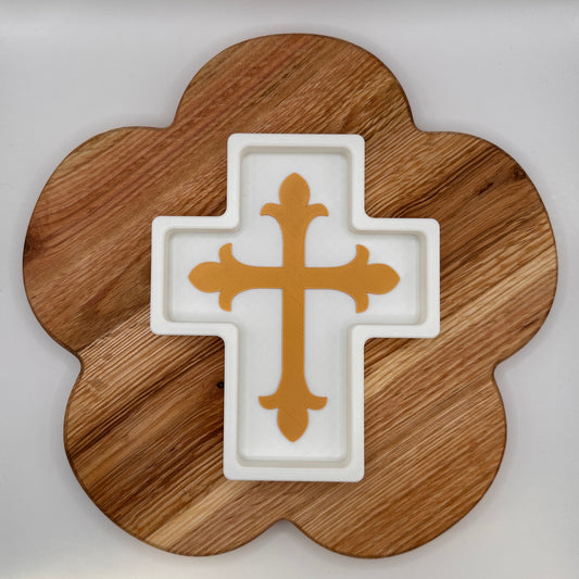 Easter Cross Sensory Tray
