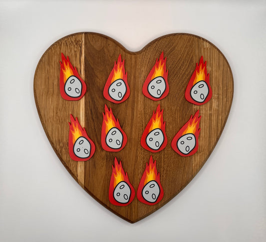 Meteor Counting Tokens Set of 10