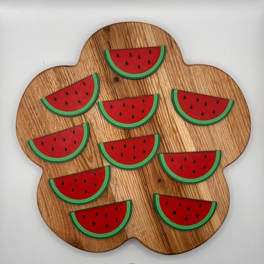 Watermelon Counting Tokens