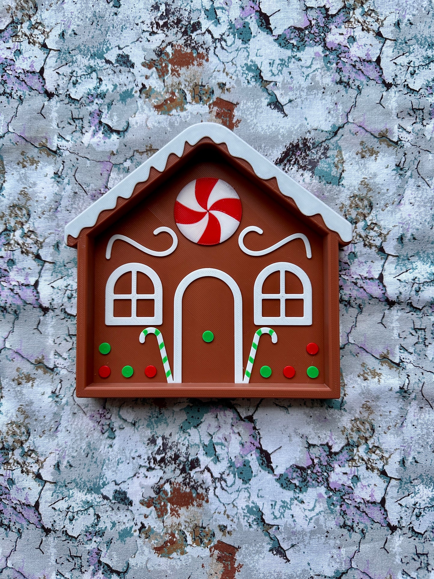 Gingerbread House Sensory Tray Small