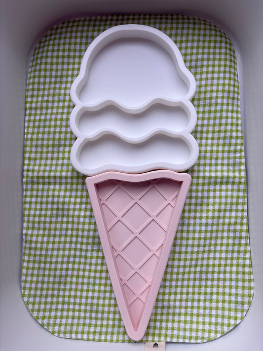 Ice Cream Sensory Tray Large