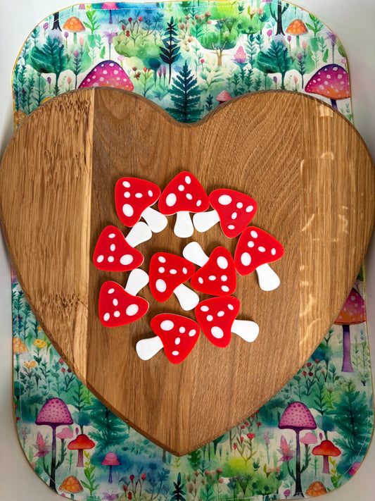 Toadstool Counting Tokens Set of 10
