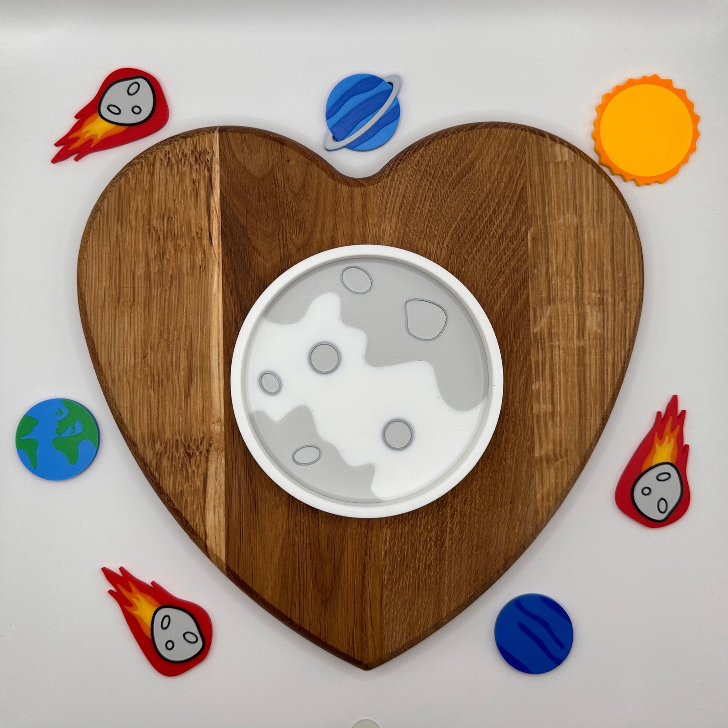 Earth & Moon Sensory Trays