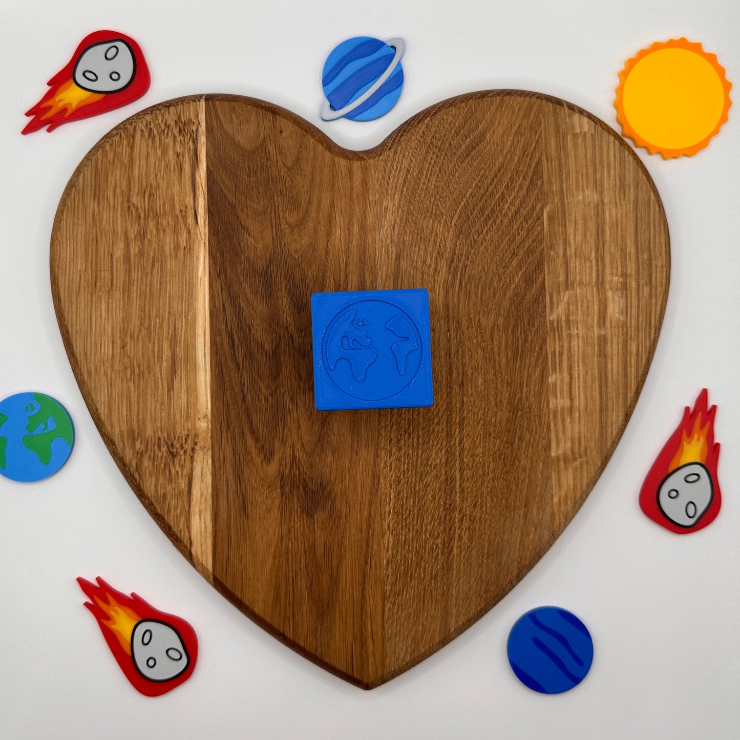 Space Cube Playdough Stamper