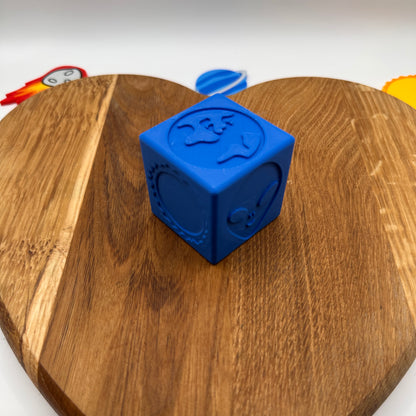 Space Cube Playdough Stamper