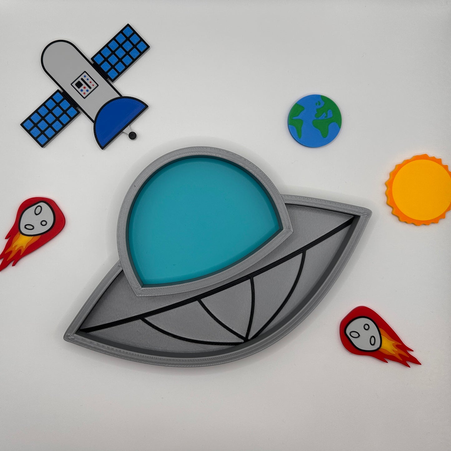Flying Saucer Sensory Tray Set
