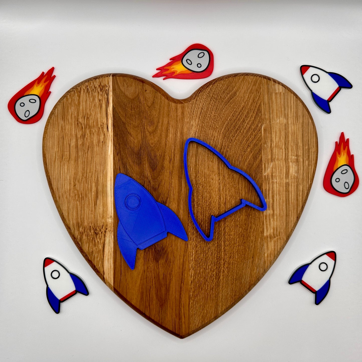 Rocket Playdough Cutter