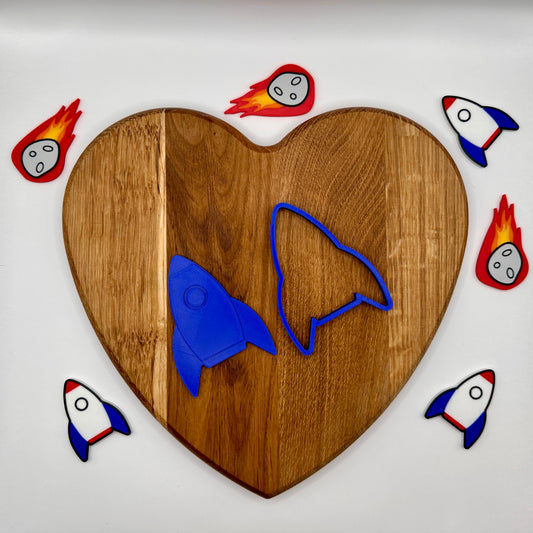 Rocket Playdough Cutter