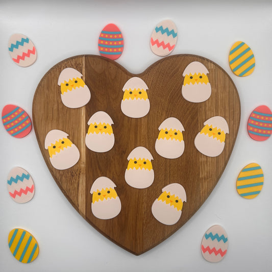 Chick in an Egg Counting Tokens